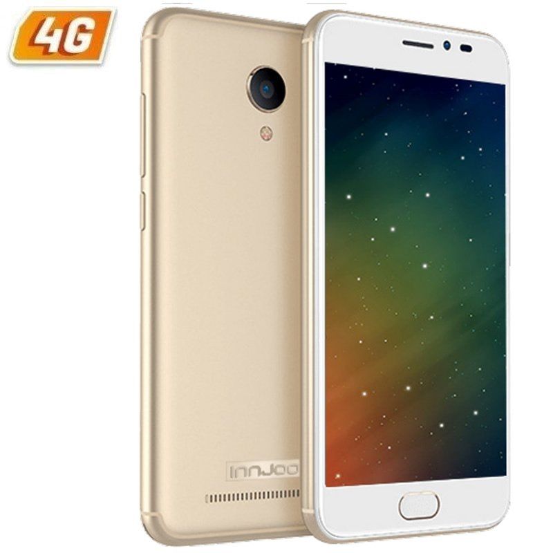 SMARTPHONE MÓVIL INNJOO VOTO GOLD - QC 1.3GHZ - 16GB - 2GB RAM - 5'/12.7CM HD - CÁMARA 5/8MPX - ANDROID 7.0 - 4G - BAT 3000MAH